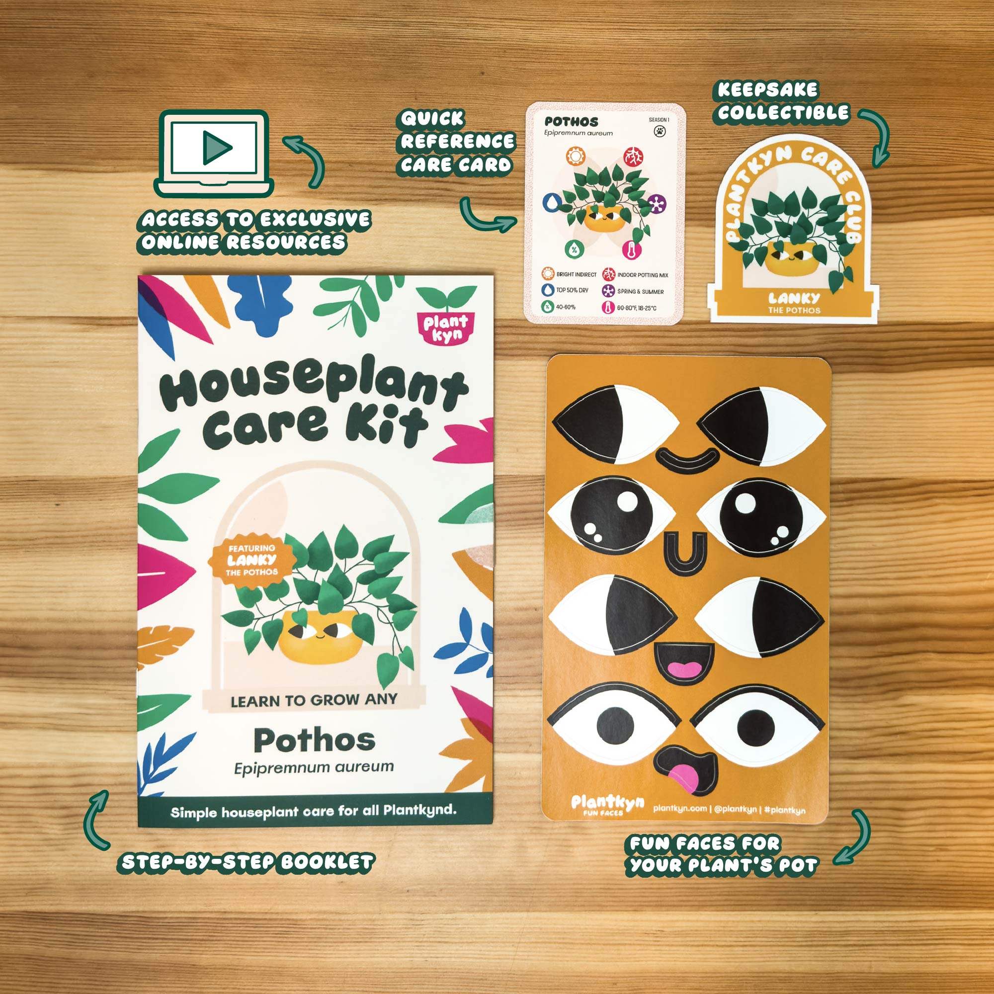 pothos care card Pothos Care Kit – Plantkyn